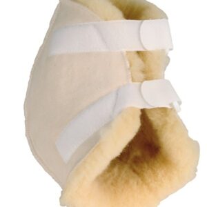 Talloniera antidecubito in vello naturale