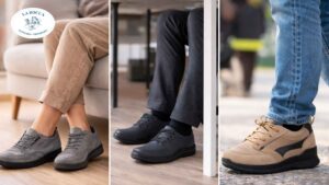 Calzature ortopediche comfort per uso quotidiano in contesti domestici, lavorativi e all’aperto: scarpe ergonomiche da uomo e donna che garantiscono supporto, stabilità e benessere del piede durante tutta la giornata – Sanitaria La Rocca, specializzata in ortopedia e calzature comfort